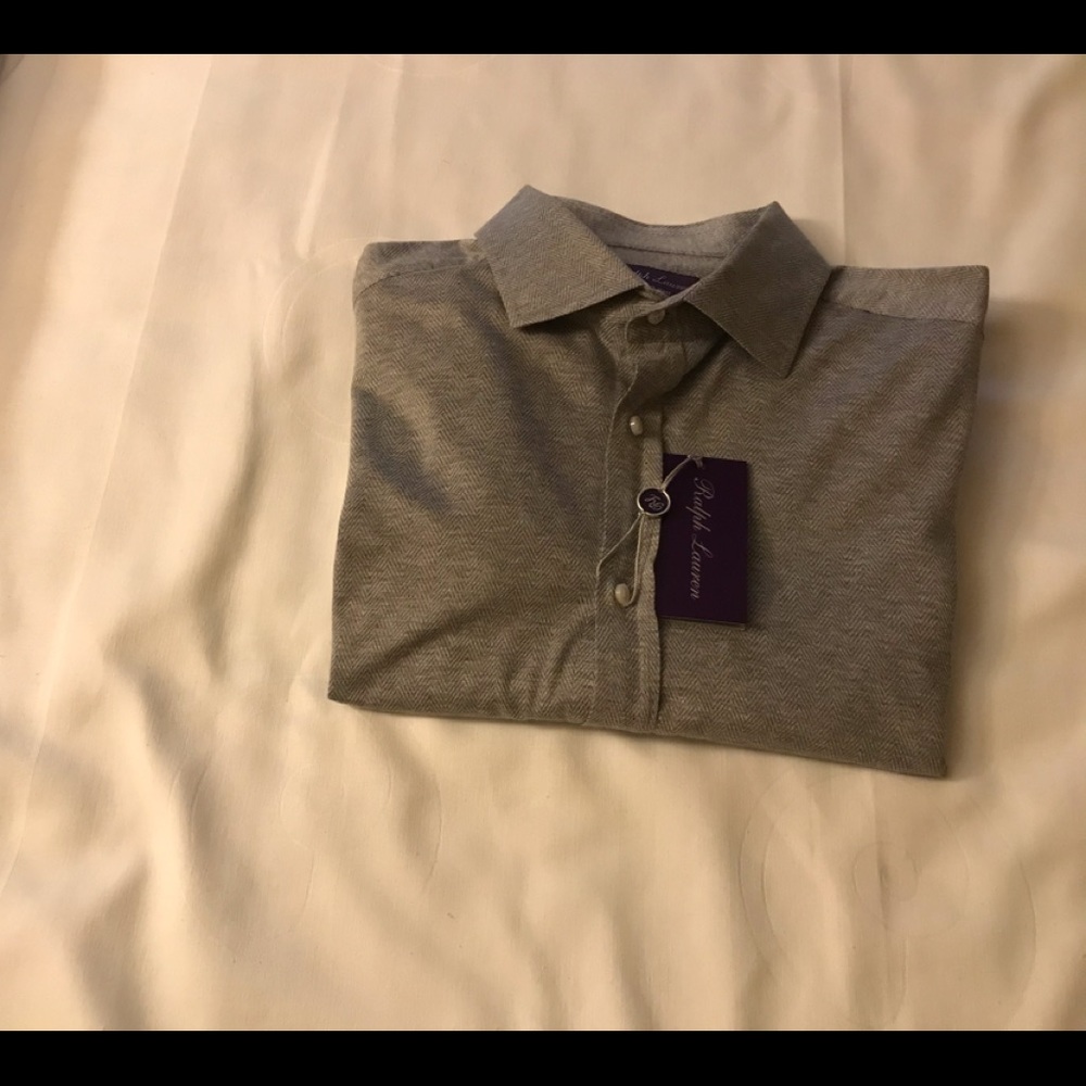Ralph Lauren Purple Label Mens Dress Shirt